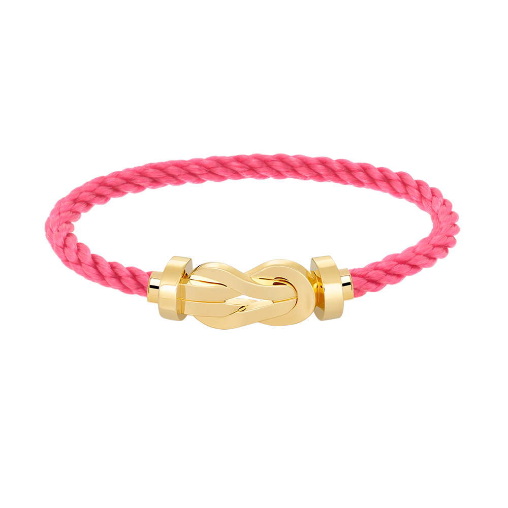 [⭐Veyra]CHANCE LARGE 8 FIGURE BUCKLE NO DIAMOND BRACELET GOLD