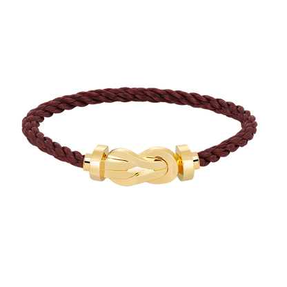 [⭐Veyra]CHANCE LARGE 8 FIGURE BUCKLE NO DIAMOND BRACELET GOLD