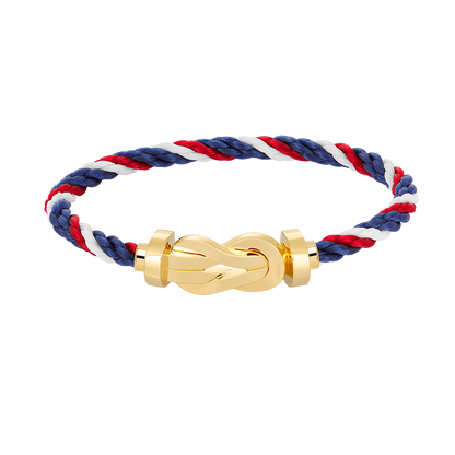 [⭐Veyra]CHANCE LARGE 8 FIGURE BUCKLE NO DIAMOND BRACELET GOLD