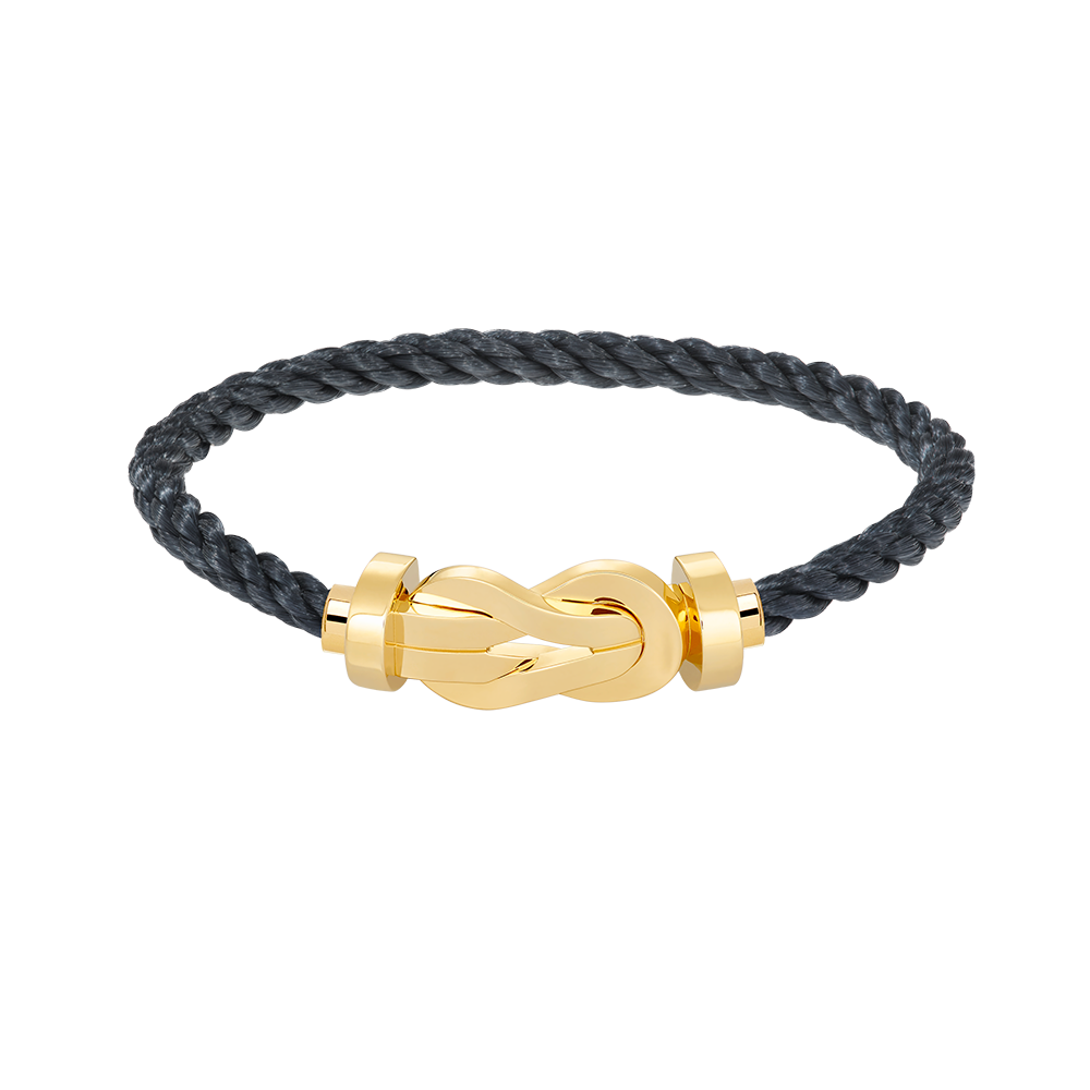 [⭐Veyra]CHANCE LARGE 8 FIGURE BUCKLE NO DIAMOND BRACELET GOLD