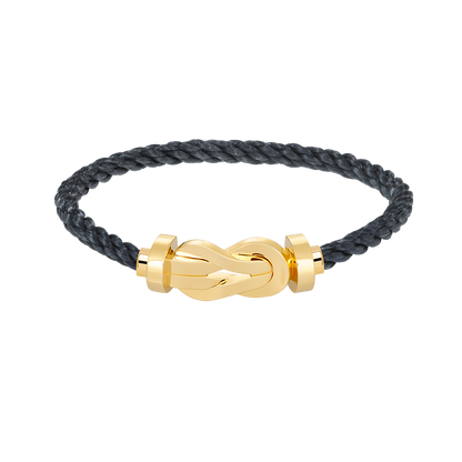 [⭐Veyra]CHANCE LARGE 8 FIGURE BUCKLE NO DIAMOND BRACELET GOLD