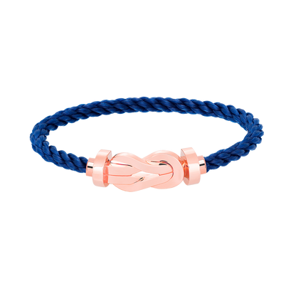 [⭐Veyra]CHANCE LARGE 8 FIGURE BUCKLE NO DIAMOND BRACELET ROSE GOLD