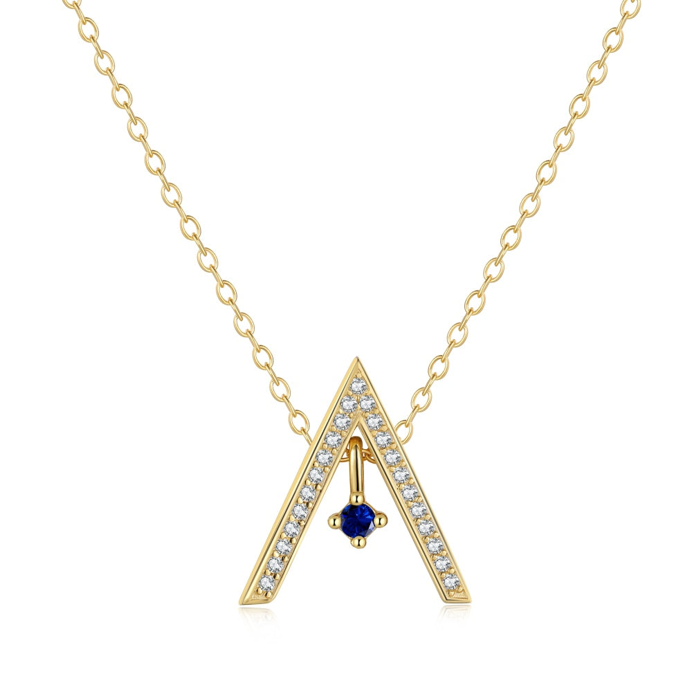 [⭐Lucky Jewelry]⭐Luckyling "A" Shape Necklace