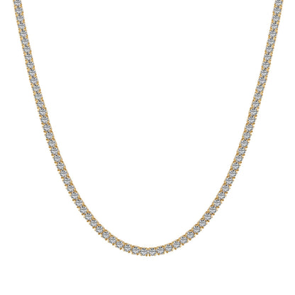 [⭐Lucky Jewelry]Delicate Round Shape Tennis Necklace