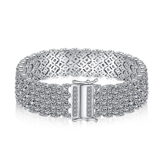 [⭐Lucky Jewelry]Ornate Elegant Round Cut Party Bracelet