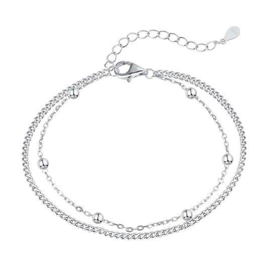 [⭐Lucky Jewelry]Delicate Bead Double Layer Bracelet