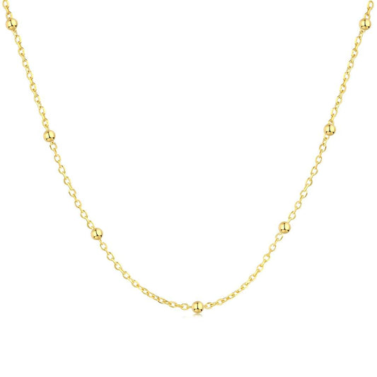 [⭐Lucky Jewelry]Small Bead Clavicle Chain Simple Necklace