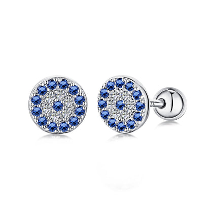 [⭐Lucky Jewelry]Devil's Eye Ear Bone Nail Earrings