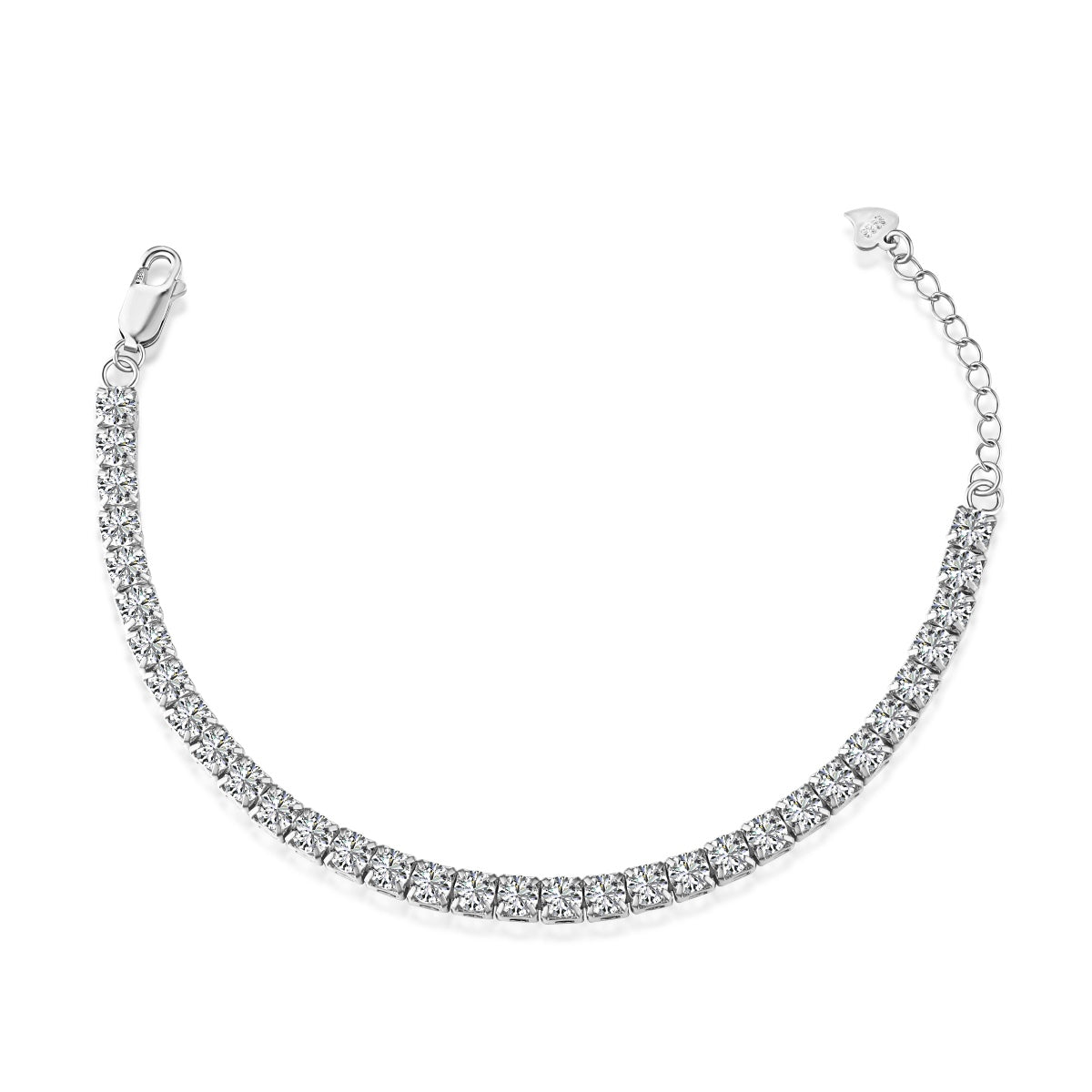 [⭐Lucky Jewelry]⭐Luckyling Radiant Princess Cut Tennis Bracelet