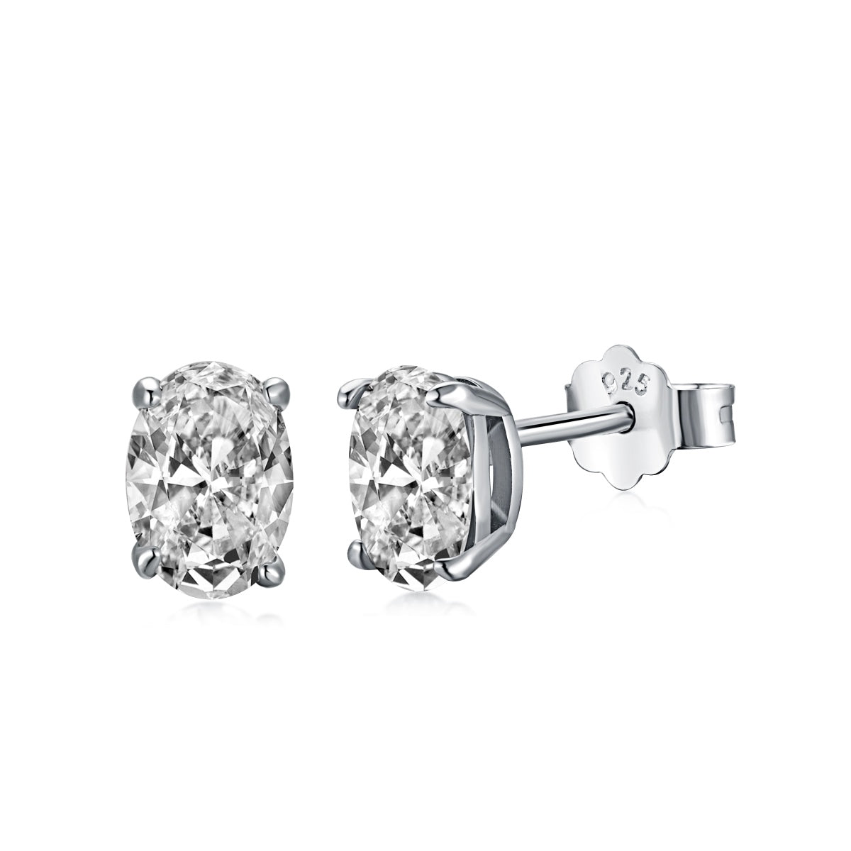 [⭐Lucky Jewelry]Oval Classic Dignified Elegant Earrings