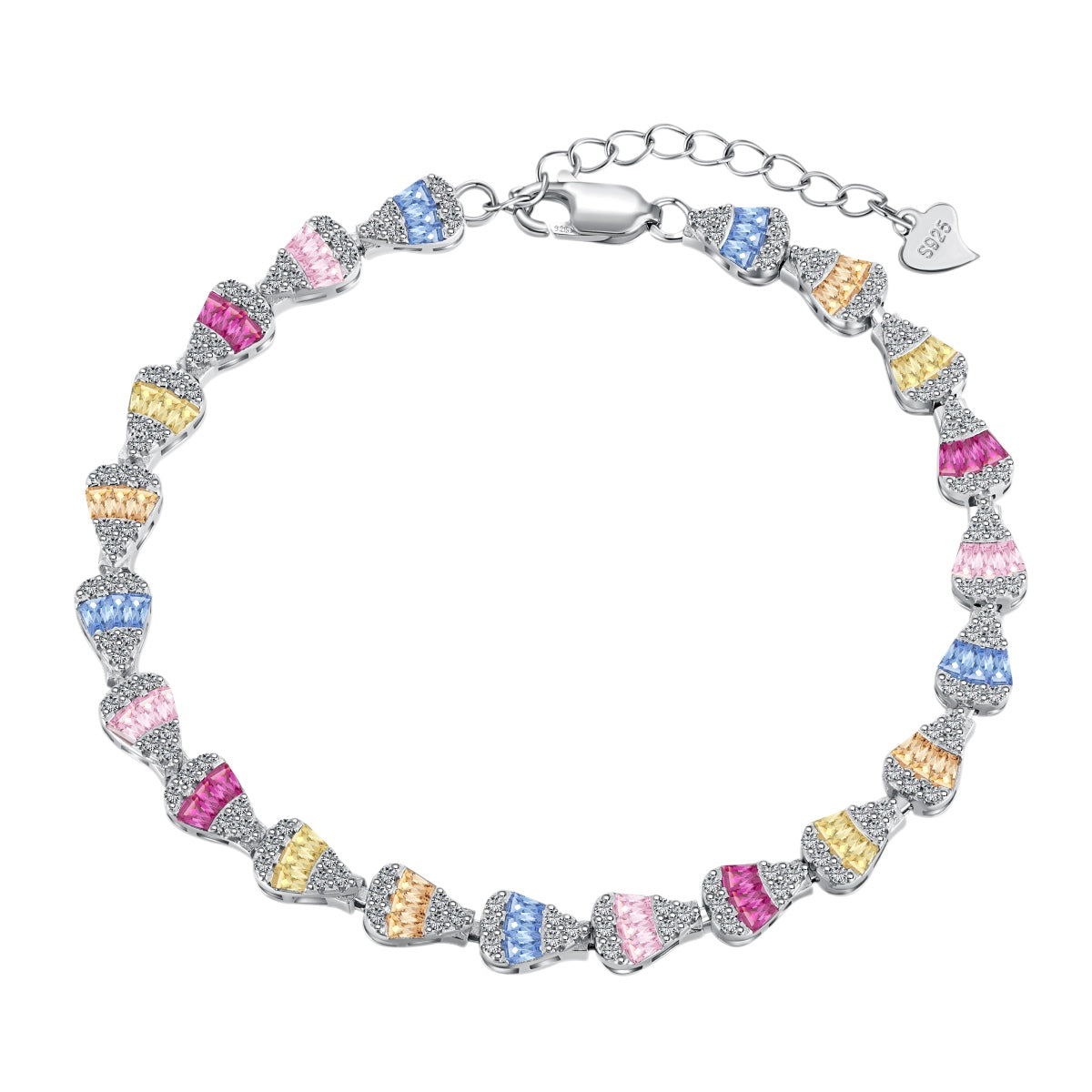 [⭐Lucky Jewelry]Radiant Water Drop Shape Daily Bracelet