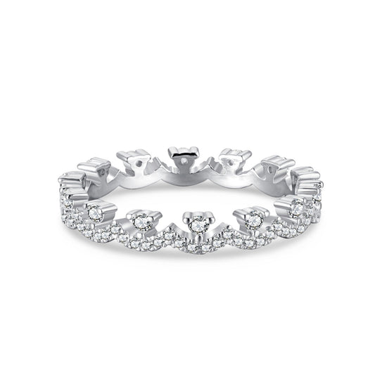 [⭐Lucky Jewelry]Elegant Resplendent Round Shape Party Ring