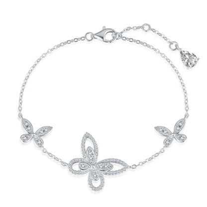 [⭐Lucky Jewelry]Delicate Butterfly Pendant Bracelet