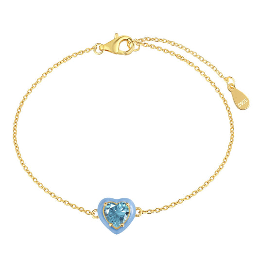 [⭐Lucky Jewelry]⭐Luckyling Romantic Heart Shape Lover Bracelet