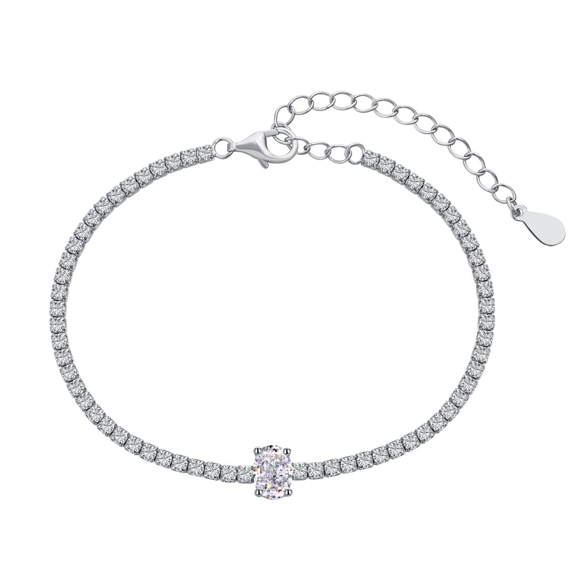 [⭐Lucky Jewelry]0.75 Carat Exquisite Oval Cut Daily Bracelet