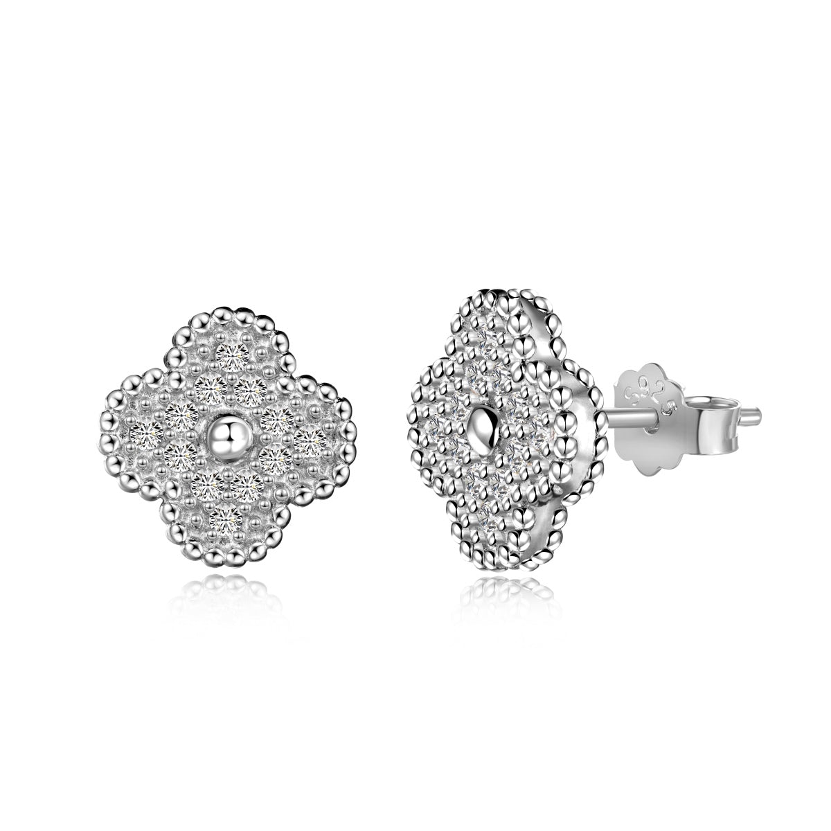 [⭐Lucky Jewelry]Four Leaf Clover Fashion Earrings