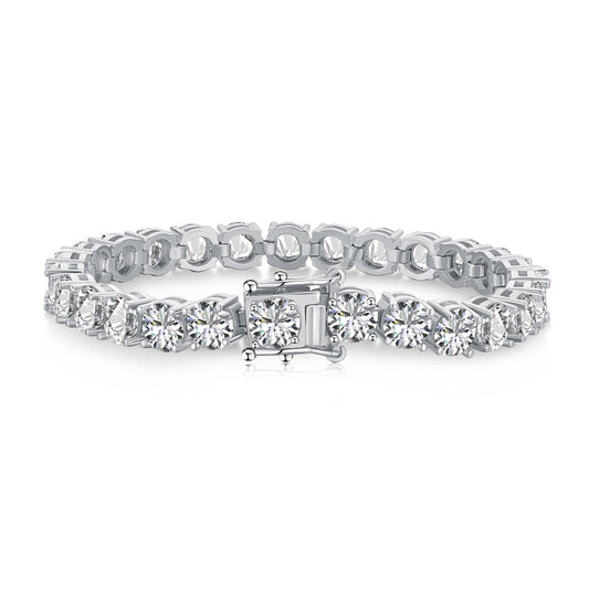 [⭐Lucky Jewelry]0.75 Carat Dazzling Round Cut Wedding Bracelet