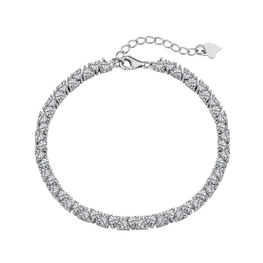 [⭐Lucky Jewelry]Dazzling Romantic Heart Shape Lover Bracelet
