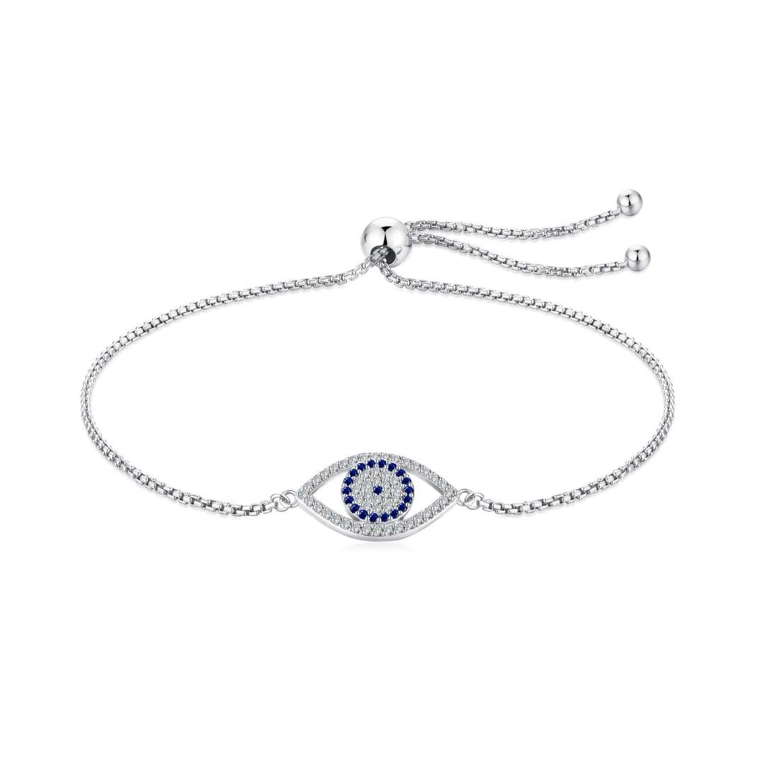 [⭐Lucky Jewelry]Dazzling Eye Shape Necklace