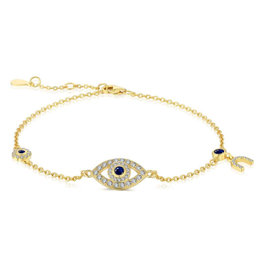 [⭐Lucky Jewelry]Dainty Eye Shape Necklace