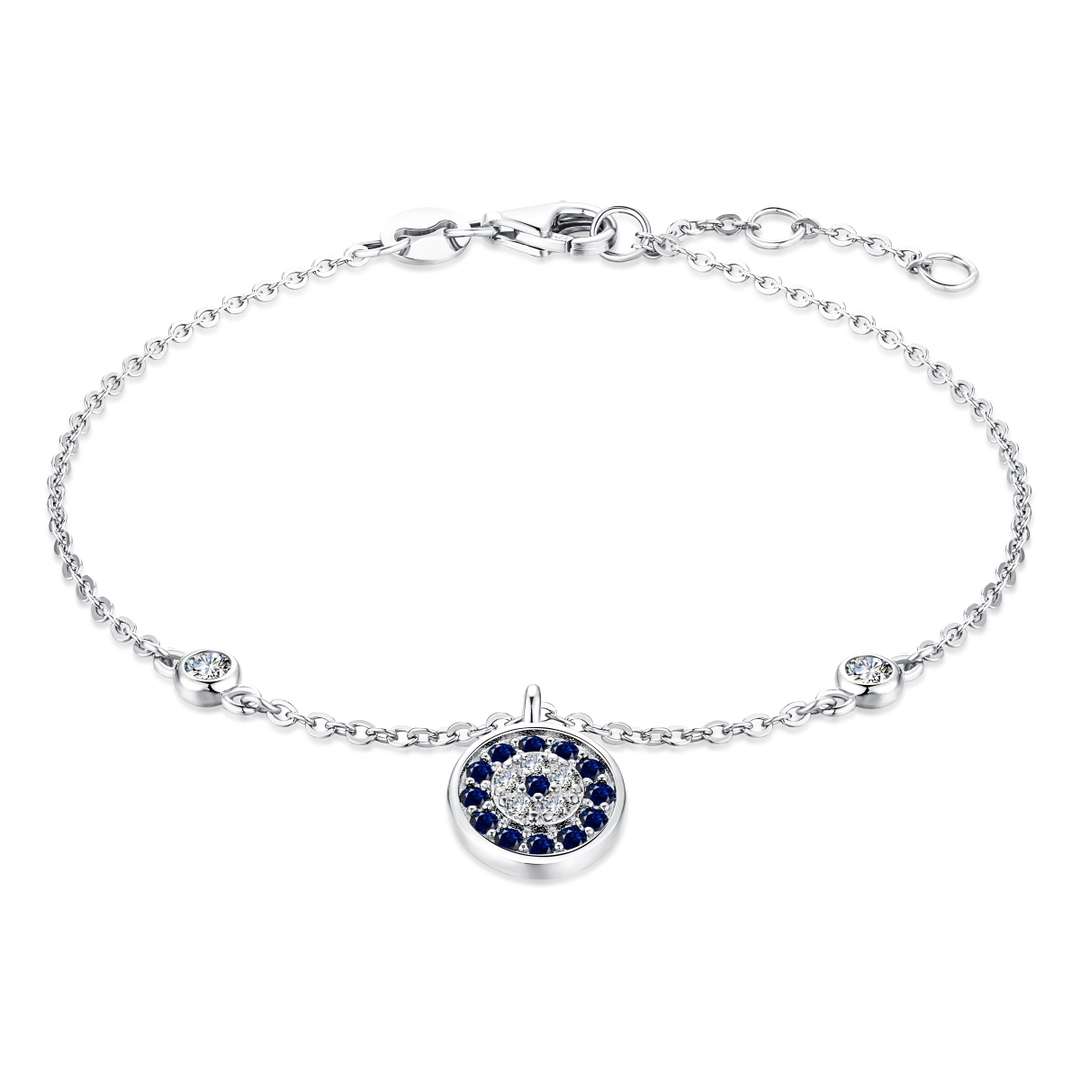 [⭐Lucky Jewelry]Devil's Eye Round Shape Bracelet