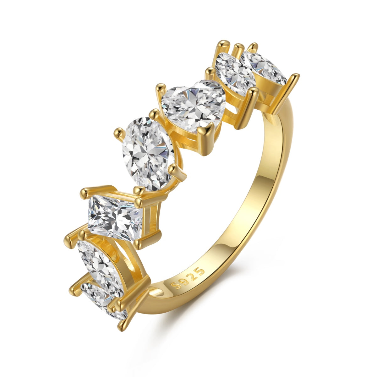 [⭐Lucky Jewelry]Delicate Multi Cut Ring