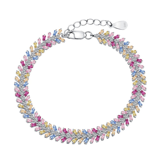 [⭐Lucky Jewelry]Dainty Radiant Emerald Cut Daily Bracelet