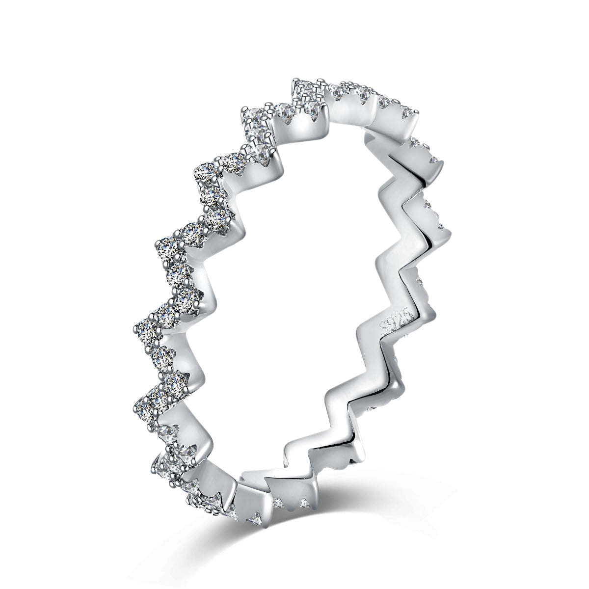 [⭐Lucky Jewelry]Delicate Enchanting Wave Shape Daily Ring