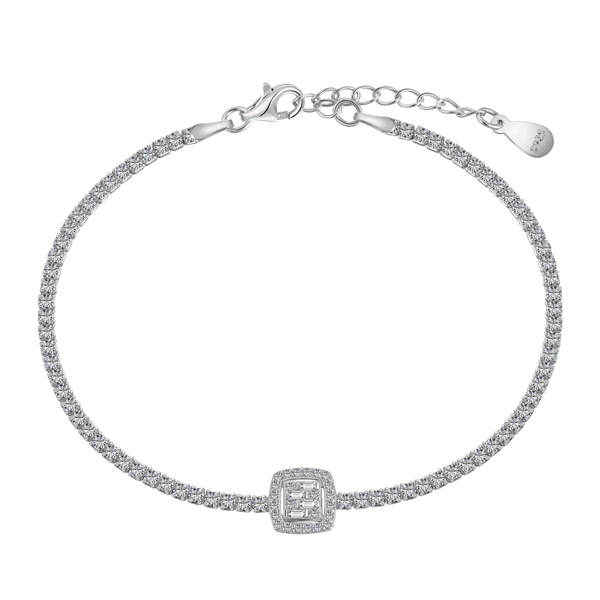 [⭐Lucky Jewelry]Luxurious Dazzling Square Shape Banquet Bracelet