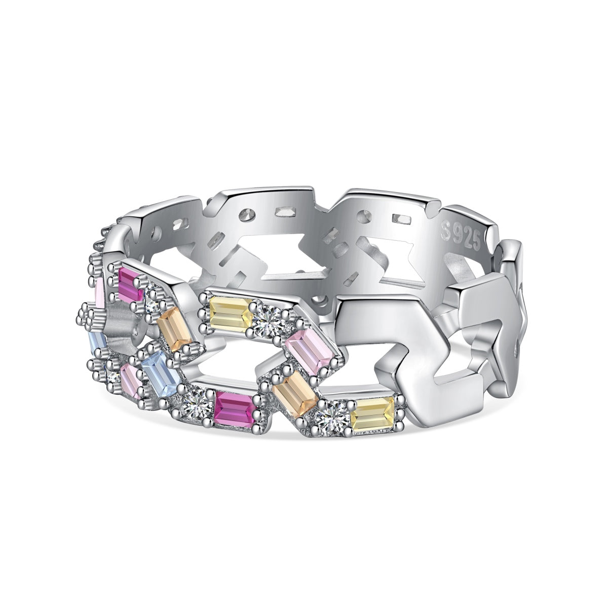 [⭐Lucky Jewelry]⭐Luckyling Vibrant Emerald Cut Daily Ring