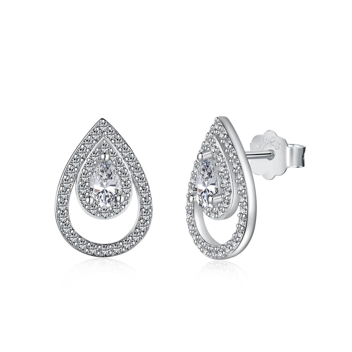 [⭐Lucky Jewelry]⭐Luckyling Delicate Water Drop Shape Daily Earrings