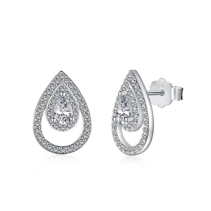 [⭐Lucky Jewelry]⭐Luckyling Delicate Water Drop Shape Daily Earrings