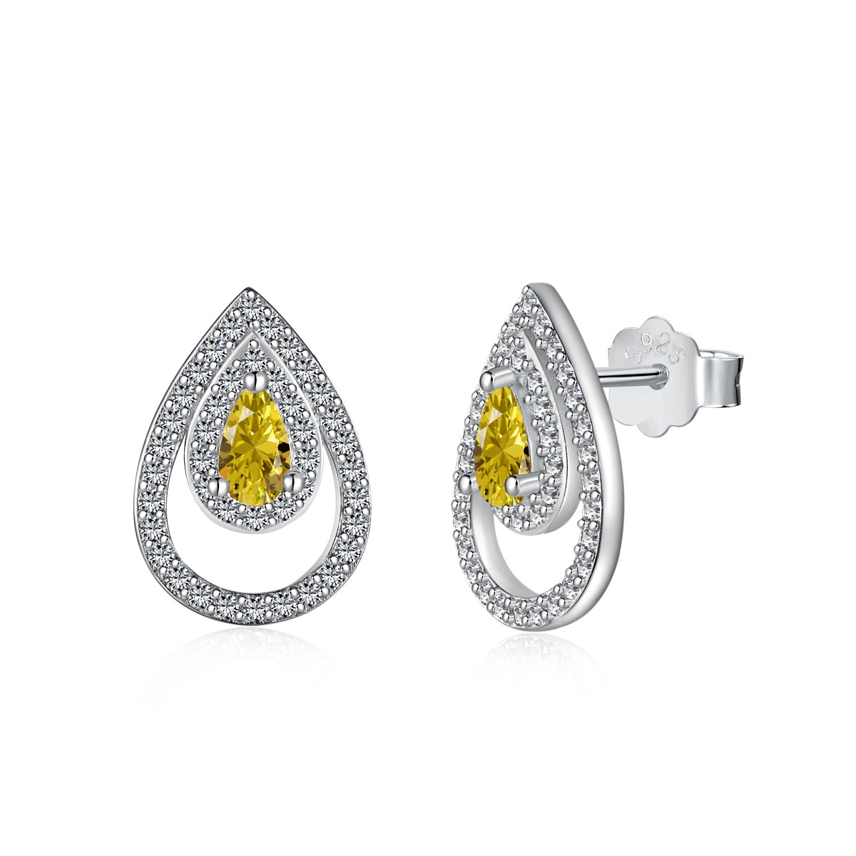 [⭐Lucky Jewelry]⭐Luckyling Delicate Water Drop Shape Daily Earrings