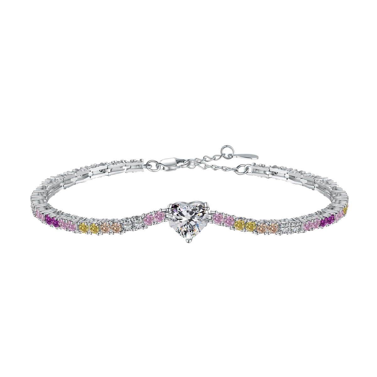 [⭐Lucky Jewelry]Delicate Romantic Heart Shape Lover Bracelet