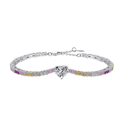 [⭐Lucky Jewelry]Delicate Romantic Heart Shape Lover Bracelet