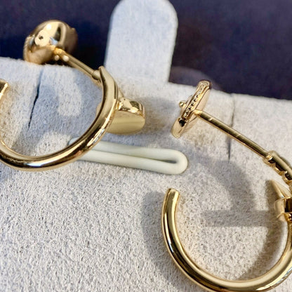 [⭐Veyra]JUSTE EARRINGS PINK GOLD