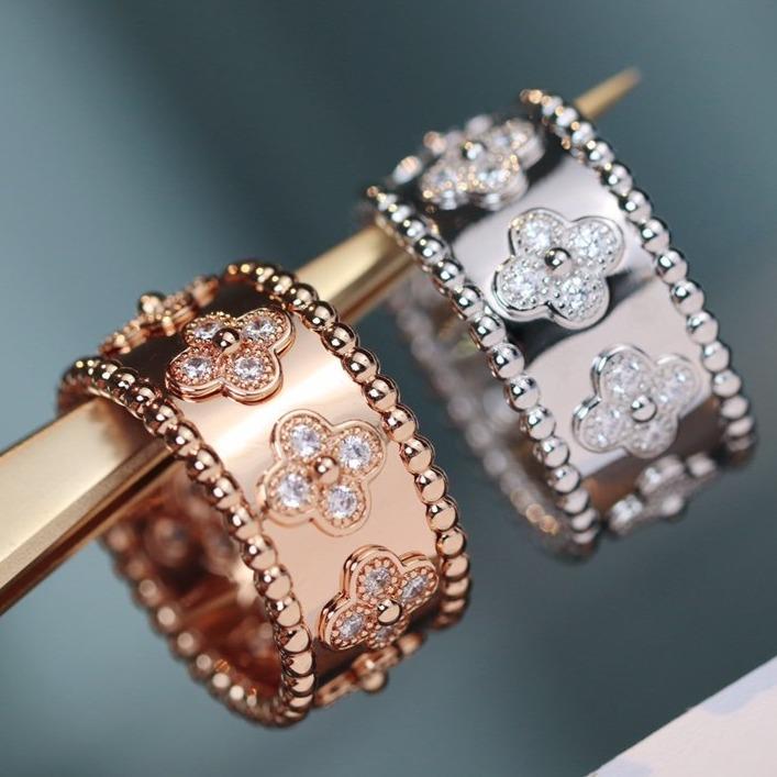 [⭐Veyra]CLOVER KALEIDOSCOPE RING 10MM