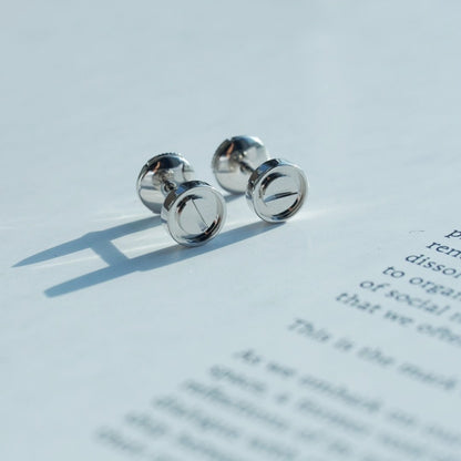[⭐Veyra]LOVE EARRINGS SILVER 10MM