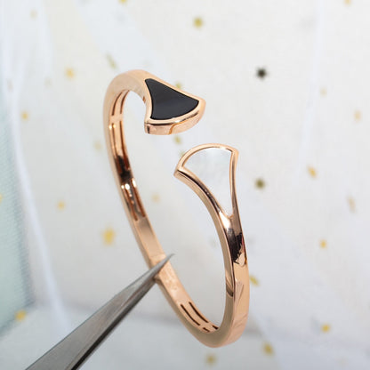 [⭐Veyra]DREAM BRACELET OPEN PINK GOLD MOP