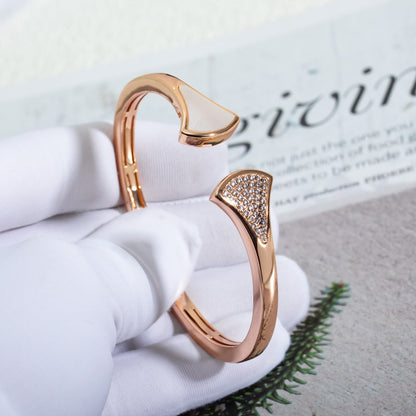 [⭐Veyra]DREAM BRACELET OPEN PINK GOLD MOP DIAMOND