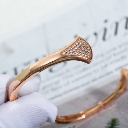 [⭐Veyra]DREAM BRACELET OPEN PINK GOLD MOP DIAMOND