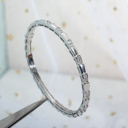 [⭐Veyra]SERPENTI BRACELET SILVER DIAMOND