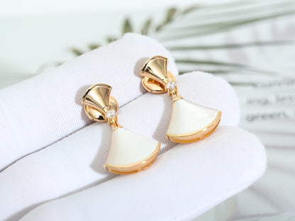 [⭐Veyra]DREAM MOP PINK GOLD EARRINGS