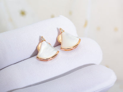 [⭐Veyra]DIVAS DREAM EARRINGS PINK GOLD