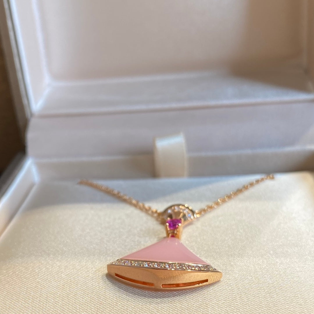 [⭐Veyra]DREAM NECKLACE PINK OPAL