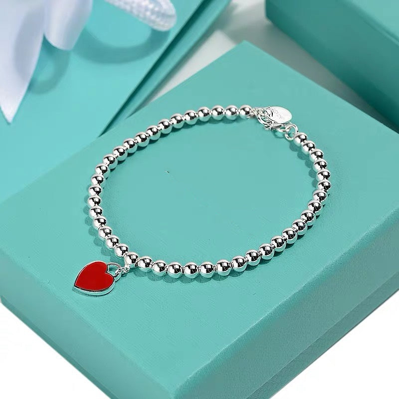[⭐Veyra Jewels]MINI HEART BRACELET SILVER
