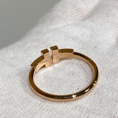 [⭐Veyra Jewels] WIRE RING DIAMOND PINK GOLD