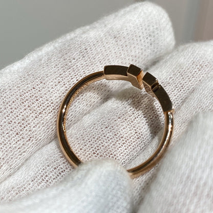 [⭐Veyra Jewels] WIRE RING DIAMOND PINK GOLD
