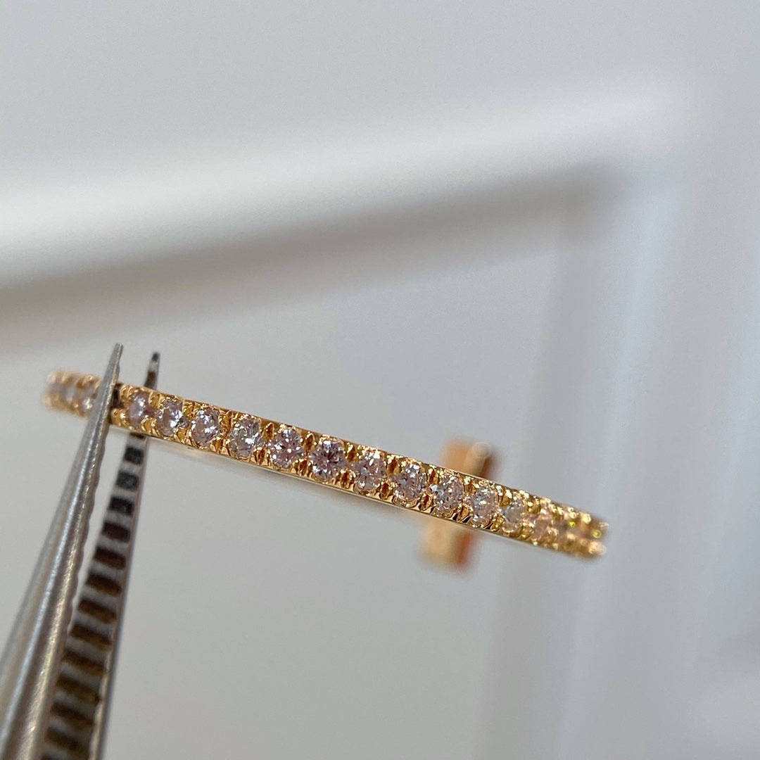 [⭐Veyra Jewels]T RING DIAMOND PINK GOLD