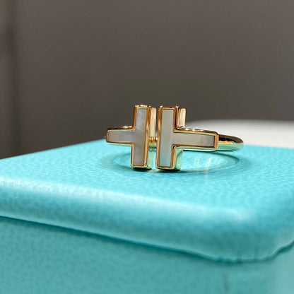[⭐Veyra Jewels] WIRE MOP RING PINK GOLD